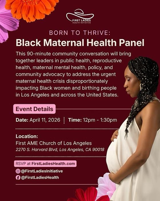 What does Maternal Health Mean? Born To Thrive: Black Maternal Health Panel